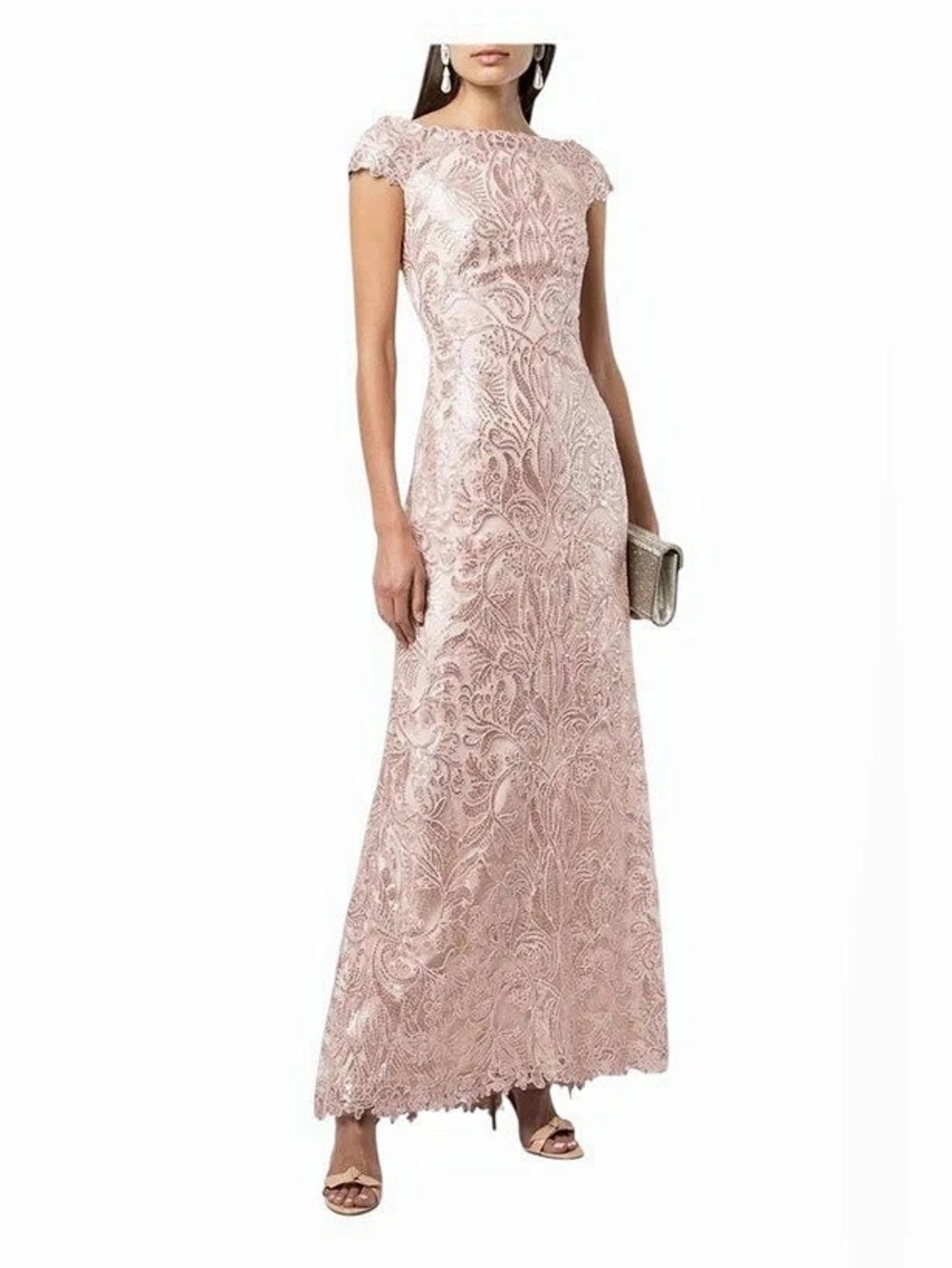 Tadashi Shoji Haya Sequin embroidered dress